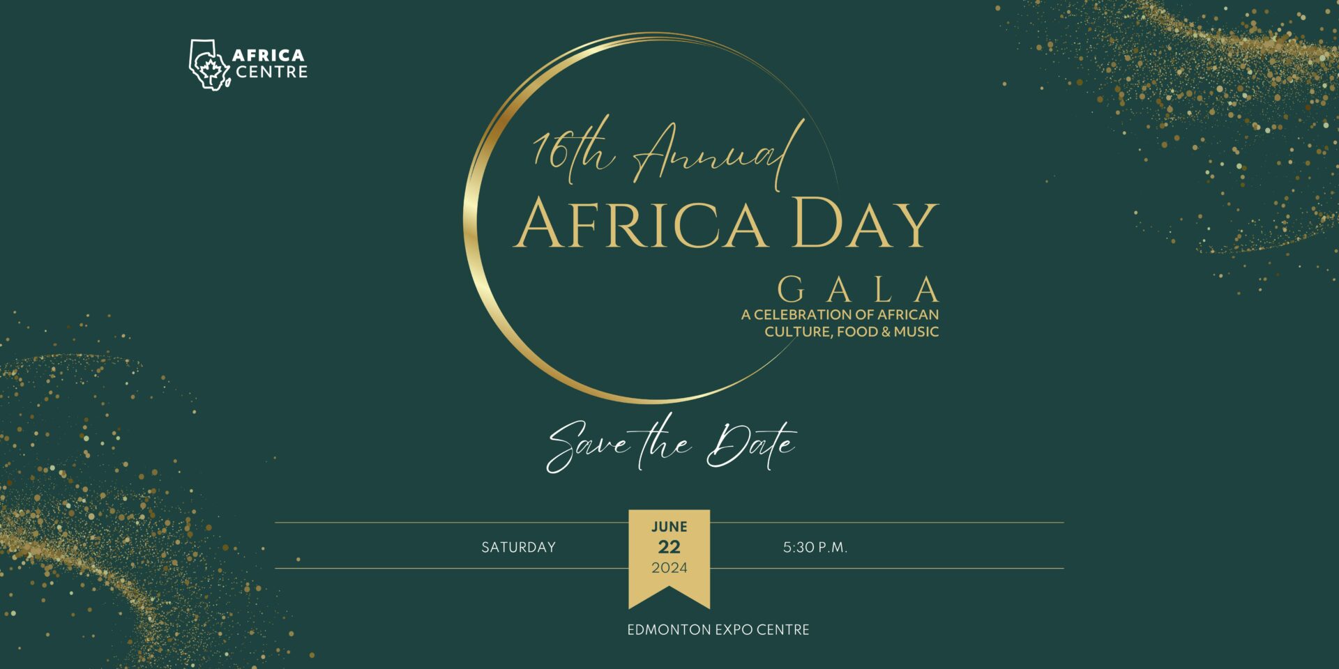 15th Annual Africa Day Gala (Medium Banner (US) (Landscape))